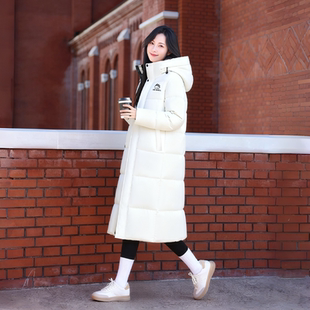 鸭鸭2026新款羽绒服冬女款大码冬季长款超厚外套爆款极寒防寒冬装