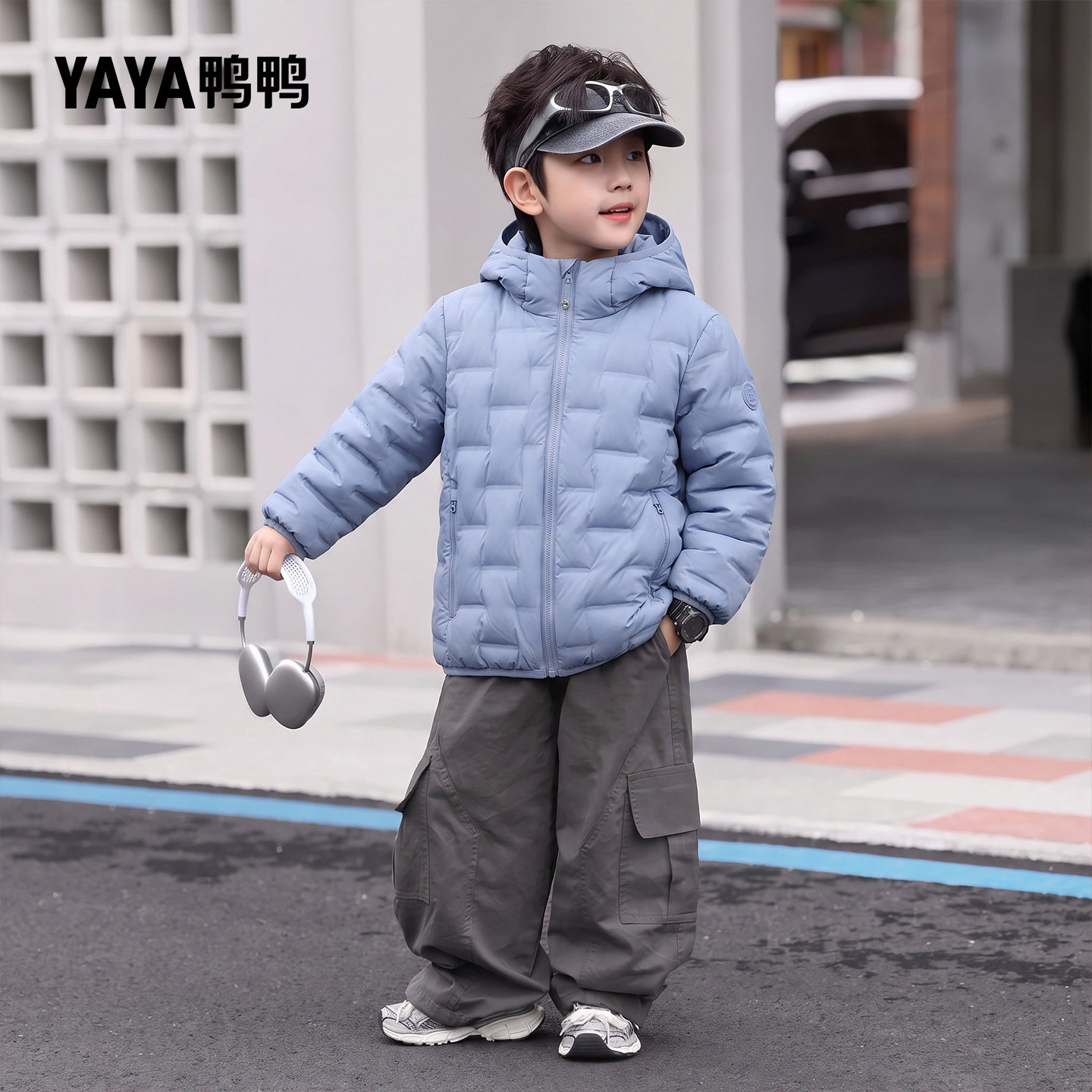 鸭鸭轻薄羽绒服2026新款男宝户外图片