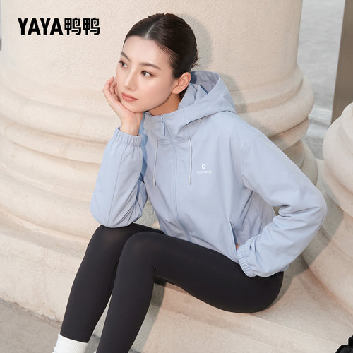 鸭鸭羽绒服轻薄女款巨好看袄子
