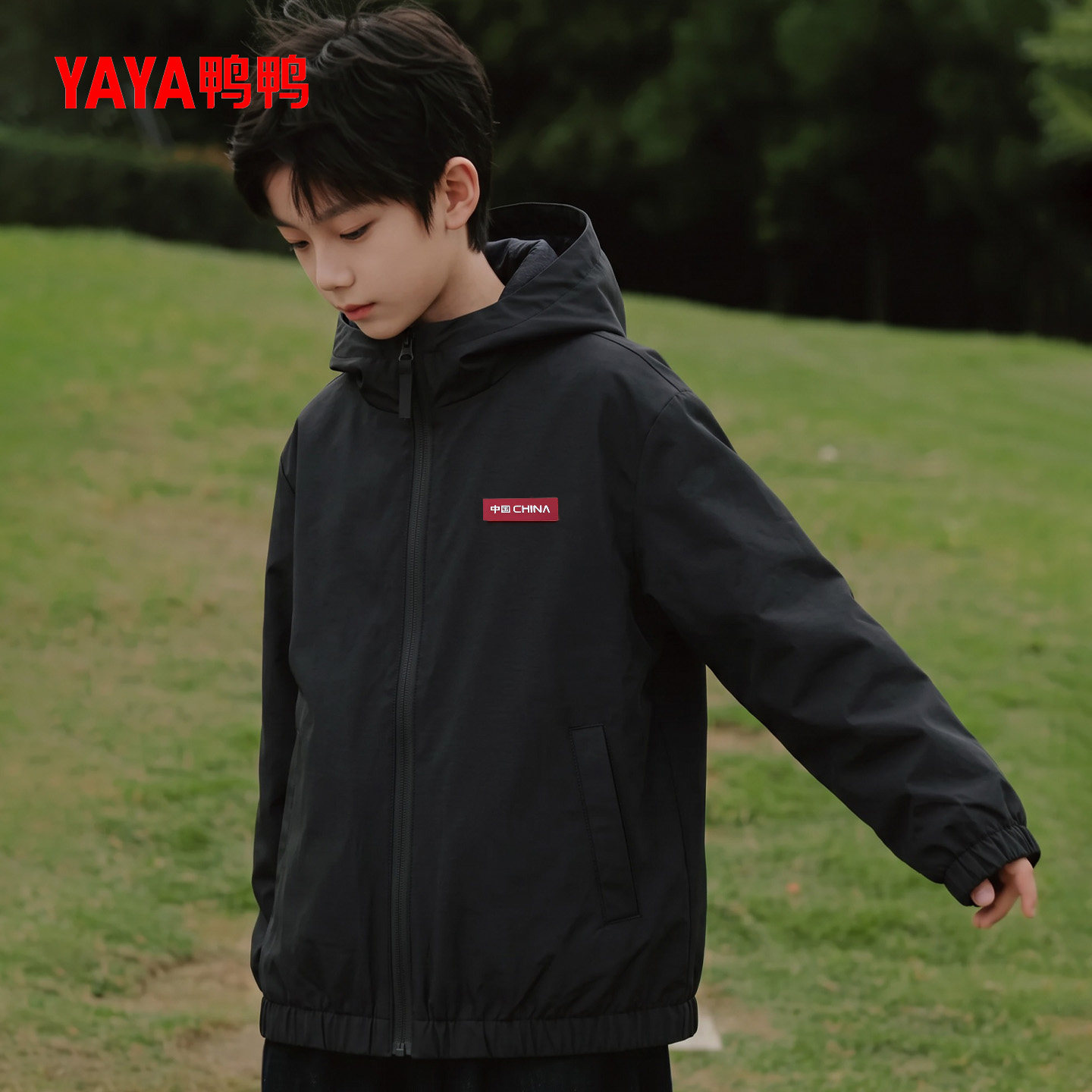鸭鸭儿童羽绒服2026新款户外运动图片