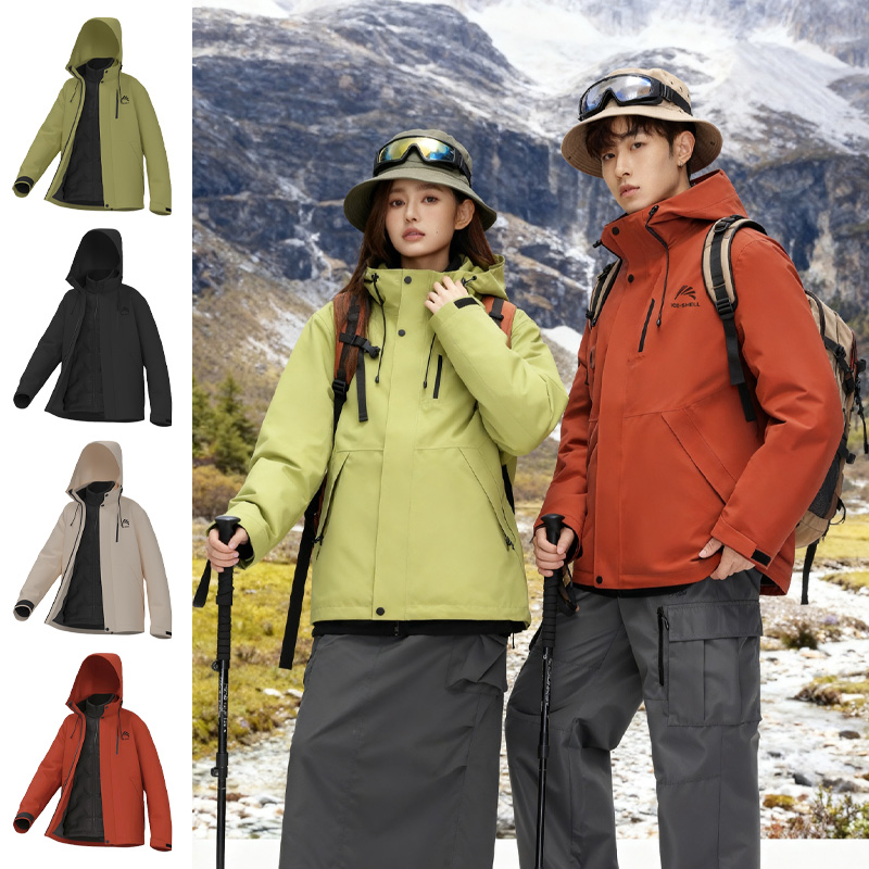 鸭鸭情侣冬季短款羽绒外套