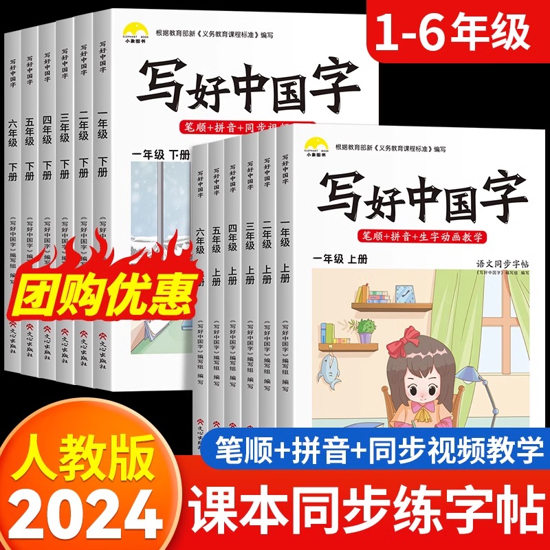 抖音同款写好中国字小学通用