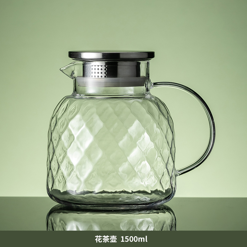 加厚高硼硅耐热玻璃冷水壶凉水瓶