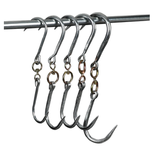 挂肉钩子屠夫猪肉勾子羊牛肉挂钩不锈钢304吊钩肉勾卖肉商用铁钩