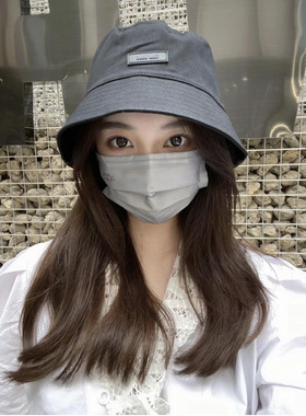 王嘉尔同款渔夫帽大头围休闲百搭显脸小帽子男女潮户外防晒遮阳帽