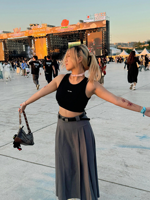 TW同款初代夏季圆领背心吊带