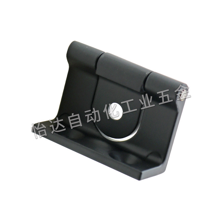 cl247锌合金l型直角铰链 工业机箱配电柜门暗装式活页折弯铰链