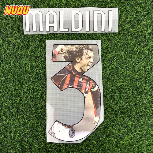 特别版系列 MALDINI 3  复古球员版 球迷用品 一件起订 印号DIY