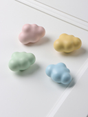 星飞家彩云拉手儿童房衣柜门柜抽屉拉手陶瓷卡通少女星