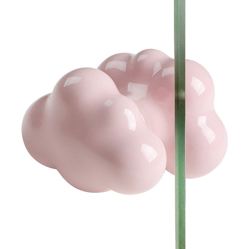 星翡卡通亮光大云朵玻璃门拉手