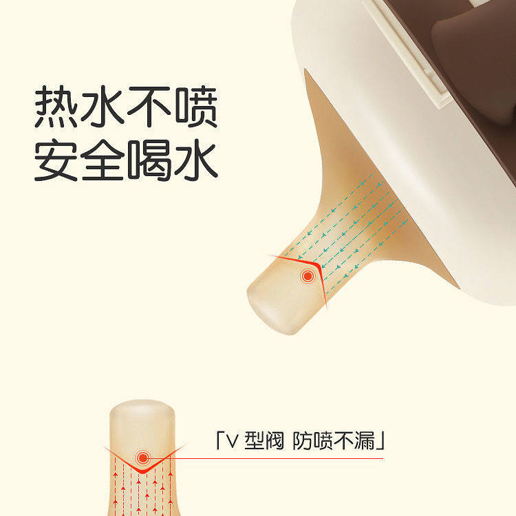 世喜保温杯奶嘴吸管嘴婴幼儿童外出带吸管宝宝高颜值保温杯