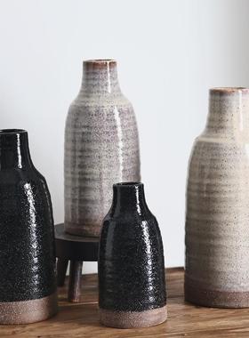 【250206】外贸孤品样品 插干花复古简约插花陶瓷花瓶