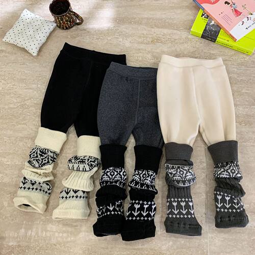 全棉A类蔗梨童装女童裤子