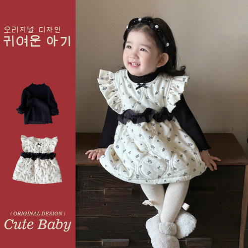 全棉A类婴幼儿初深秋冬女
