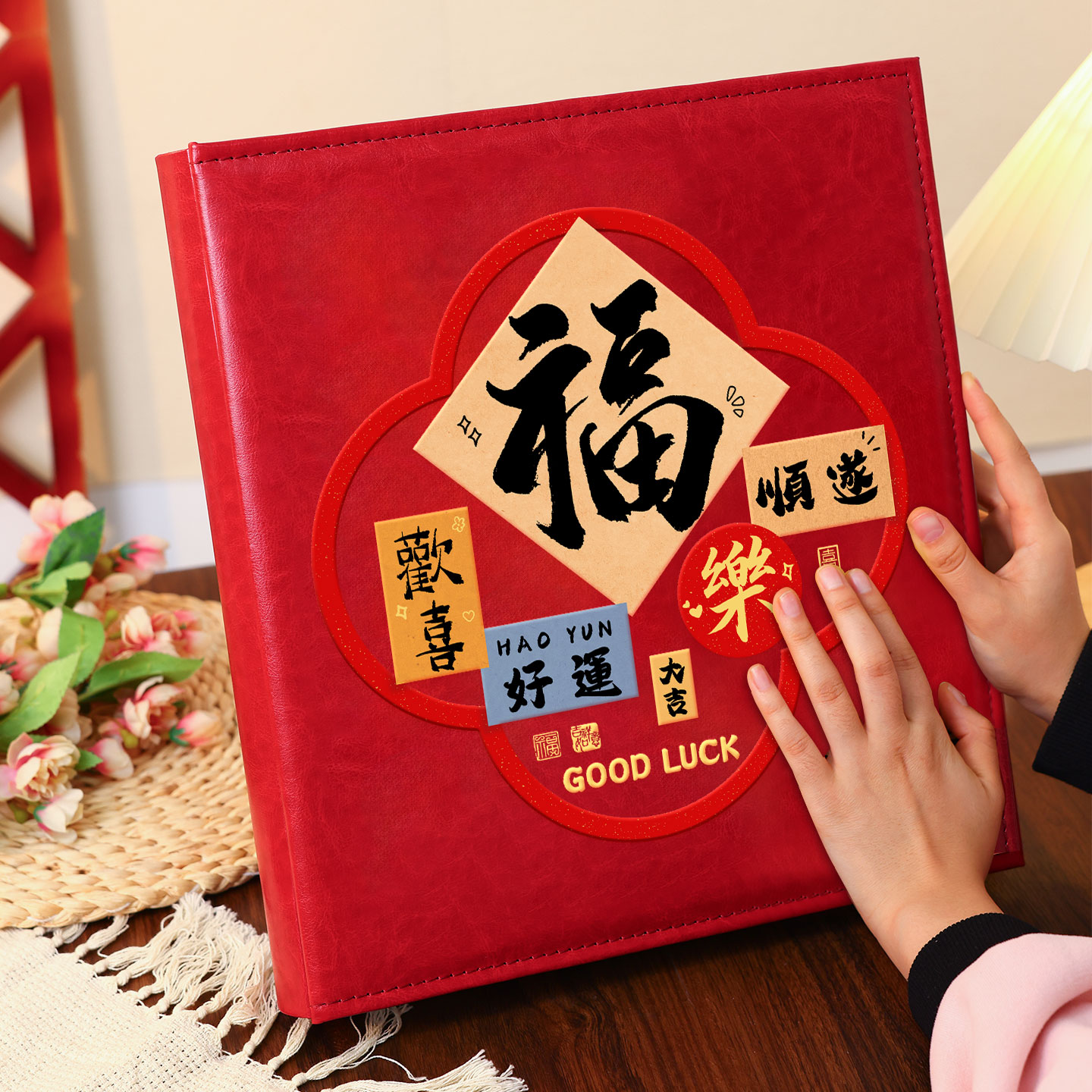 混合尺寸记录册横竖过塑相片