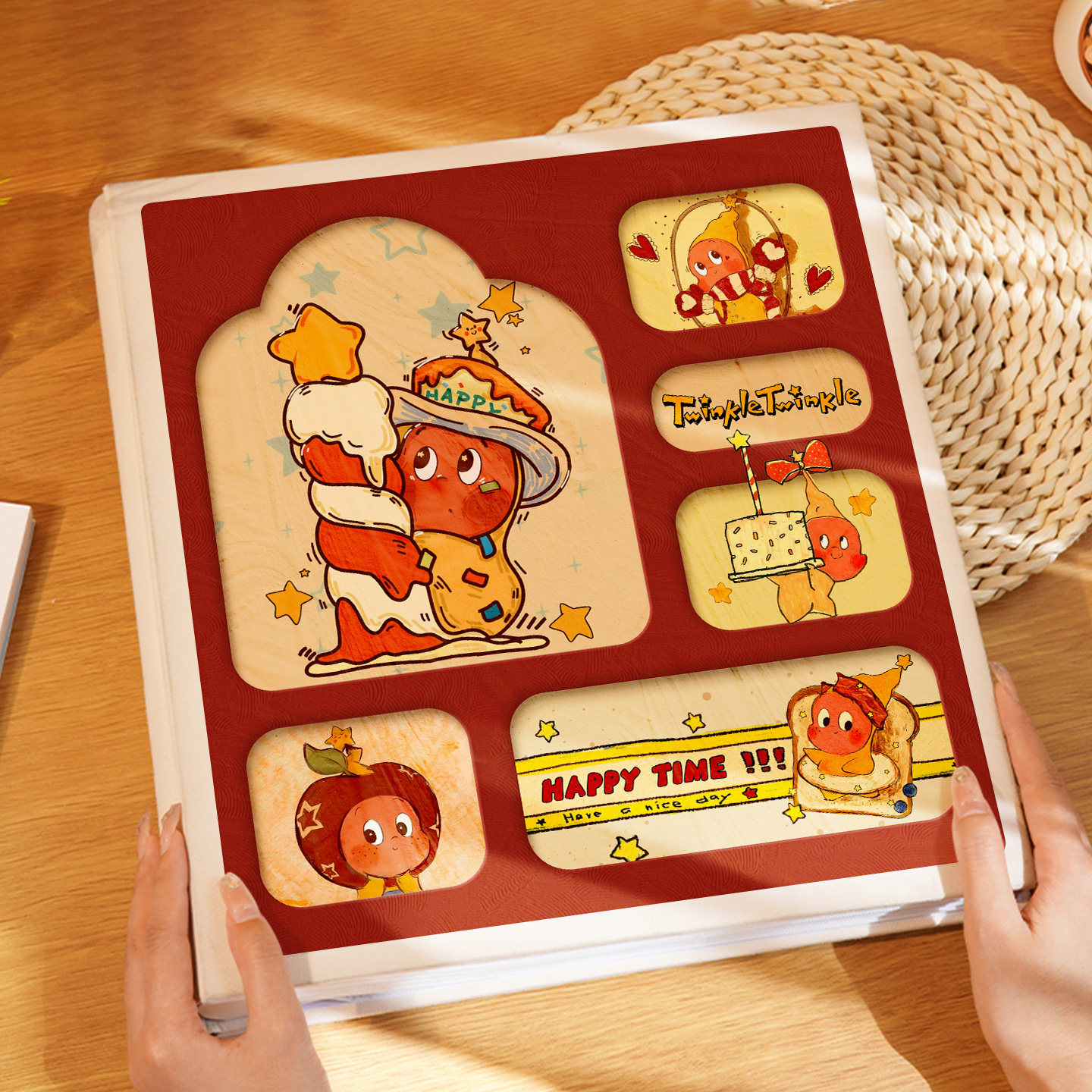 插页相册大容量卡通相簿