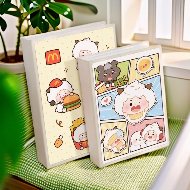 懒羊羊6寸5相册本3塑封拍立得ins风小卡照片收纳册情侣纪念册影集