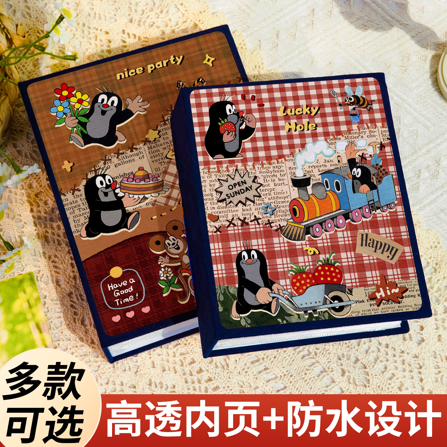宝宝成长记录手册大容量横竖可选