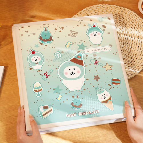 插页相册大容量纪念册卡通