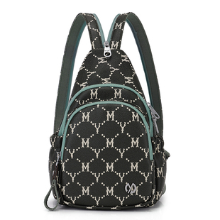 EVB166胸包新款潮大容量背包双肩包休闲多功能出差旅游单肩斜跨包