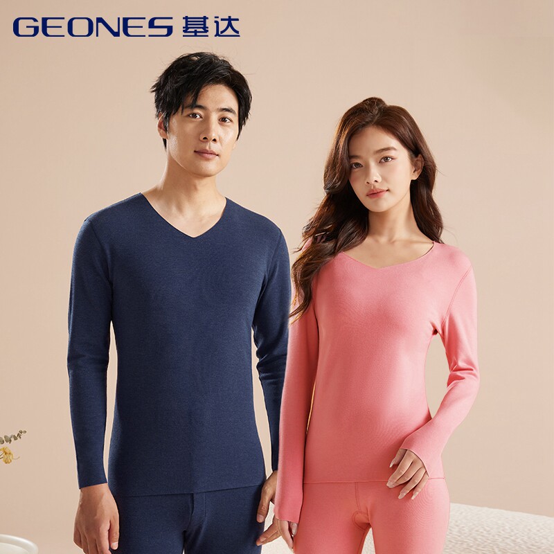 GEONES/基达内衣套装德绒自发热图片