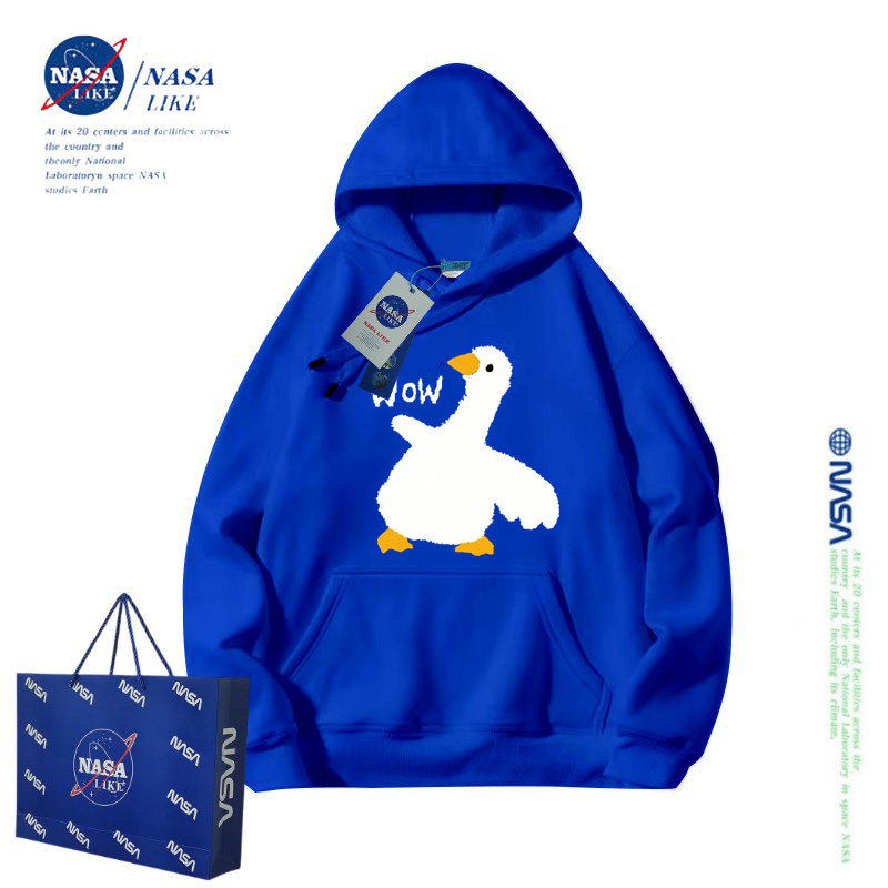 NASA联名大白鹅连帽卫衣男童2025春秋新款潮牌儿童亲子装加绒外套,童装/婴儿装/亲子装,卫衣/绒衫,淘宝优惠券,粉丝福利购,淘宝优惠卷