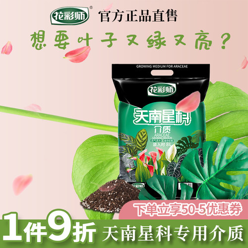 花彩师天南星科专用营养土