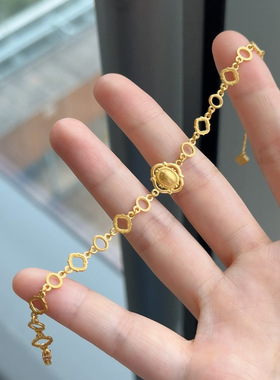 新中式时尚流金岁月手链百搭手饰