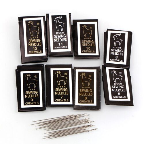 进口鹿牌手工针DIY手缝针家用
