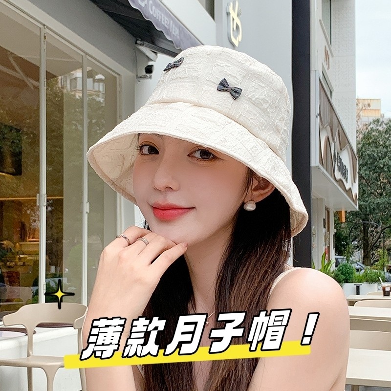 孕妇月子帽夏季薄款7月份外出产后春秋季9月份大头围渔夫帽子透气