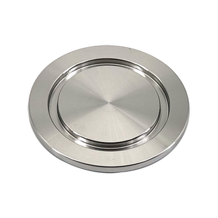 304/316L不锈钢KF真空盲板盖板ISO法兰KF10堵头16 25 40 50 63 80