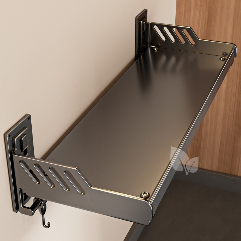 新款厨房调料置物架壁挂免打孔上墙多功能调味料品油盐酱醋收纳架