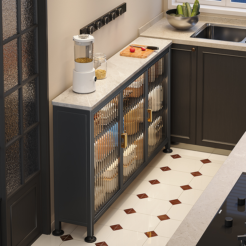 极窄餐边柜厨房窄边柜储物柜多层超薄置物柜小户型神器杂物收纳柜