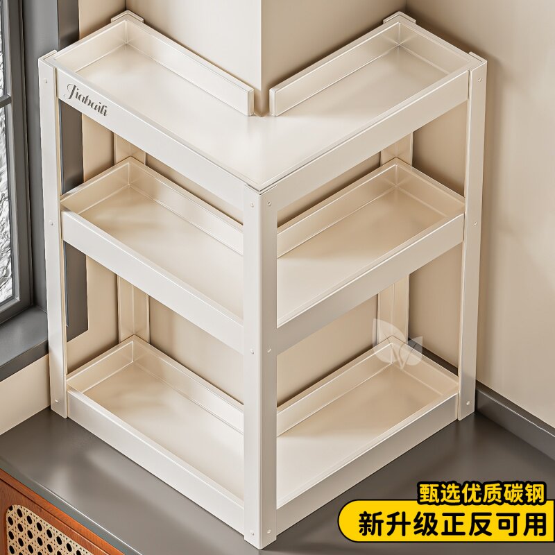 信芷水杯收纳置物架双层茶杯架茶具玄关收纳架家用桌面转角放杯子