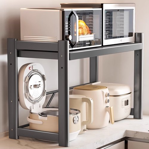 微波炉电饭煲台面加高加长架