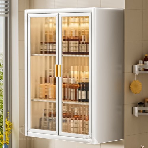 浴室置物架免打孔壁挂收纳柜