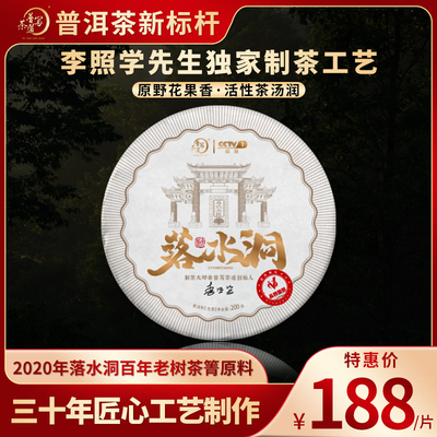 普写茶道独家工艺落水洞普洱茶