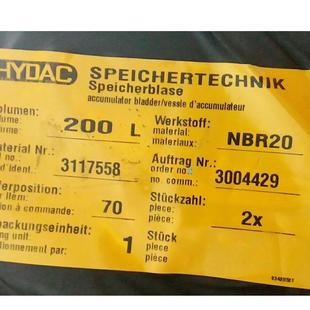 330A价格优惠 112A9 一件 32A1 贺德克HYDAC皮囊SB330