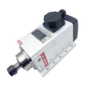 380v四颗轴承高速精雕动力头 昌盛主轴3.5kw木工用风冷电主轴220v