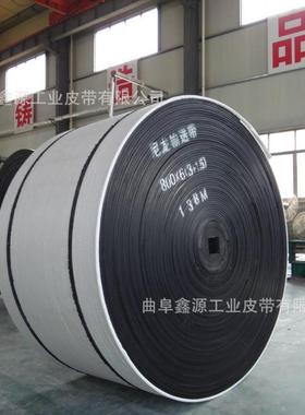 黑色防滑 一般难燃环形EP100聚酯输送带