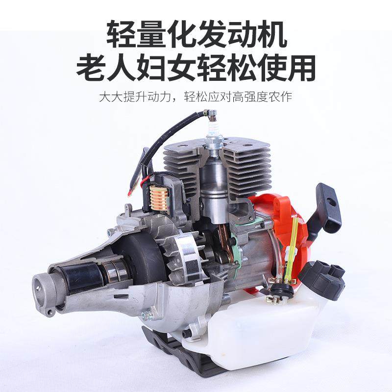 佐崎家用电动割草机背负式小型砍草割灌机cutter两冲程锄草打草机