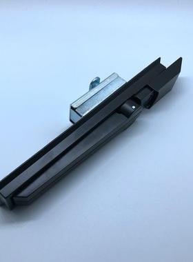 MS830黑色无拉杆平面锁，工业柜门锁，配电箱门锁，机箱机柜锁