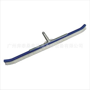 36寸/90cm铝柄和易型夹弧形池刷 泳池清洁用品 泳池池刷 656