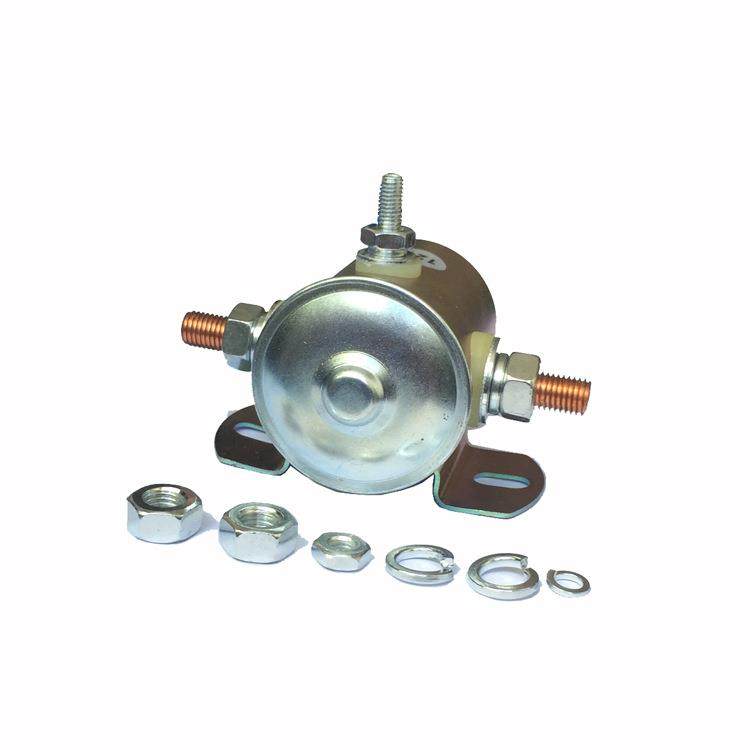 W800801-3 200A 12V 3头接线柱启动油泵磁力开关继电器 铁壳其他