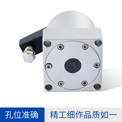 小型气动夹紧气缸90度180SRC25旋转转角下压ACK32/40/50/63*90R/L