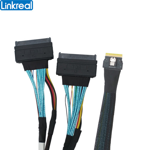 PCIe4.0SlimSAS(8654)转双口U.2
