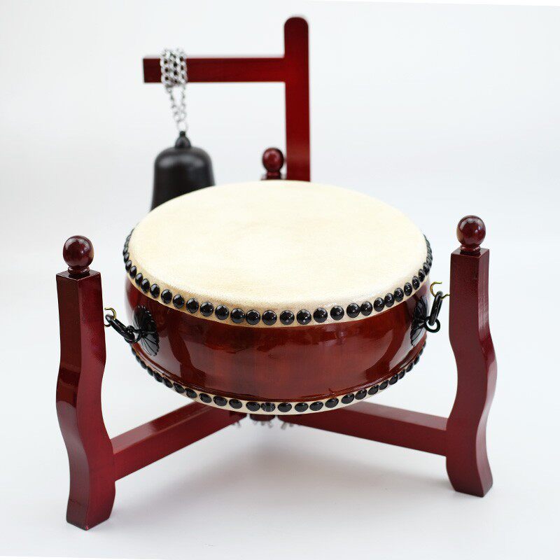 博能堂折叠三脚小号铃鼓架小扁鼓鼓架牛皮鼓实木帝钟架鼓凳包邮