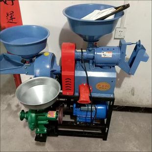 新型碾米机打米机家用多功能剥谷机磨粉稻谷脱壳机磨浆粉碎一体机