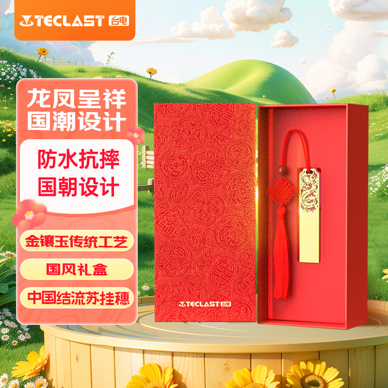 台电金属原创中国风创意礼品U盘