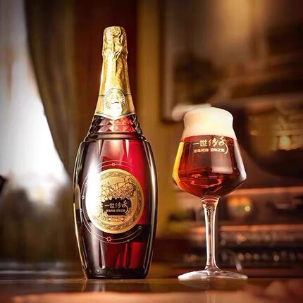 青岛啤酒百年之旅一世传奇1.5LX4瓶装整箱一厂包邮顺丰礼盒23.9度